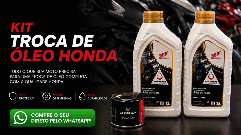 kit troca de oleo honda scooter bh